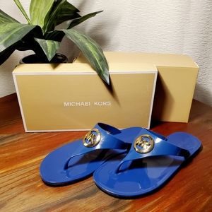 michael michael kors lillie jelly thong sandals